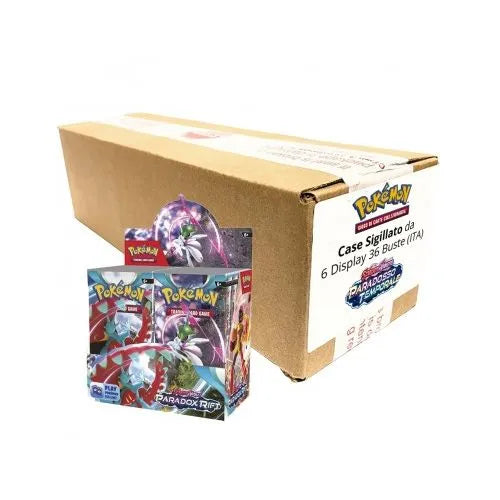 Pokémon Scarlatto e Violetto Paradosso Temporale Case 6x Box [ITA]