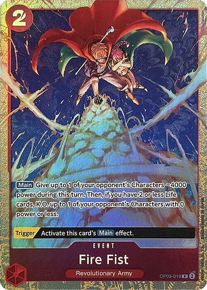 Fire Fist 019 Promo OP05 ENG