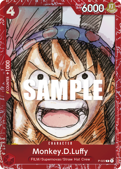 Monkey.D.Luffy 022 Promo ENG