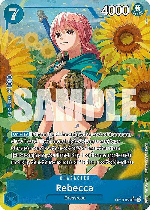 Rebecca 058 Alternate Art OP10 ENG