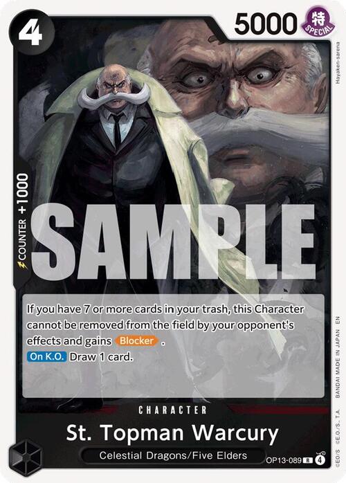St. Topman Warcury OP13-089 ENG