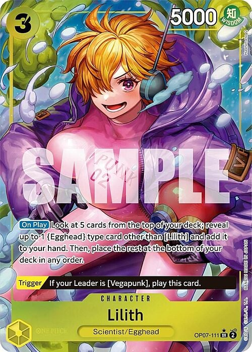 Lilith 111 Alternate Art OP07 ENG