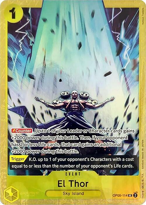 El Thor 114 Promo OP05 ENG