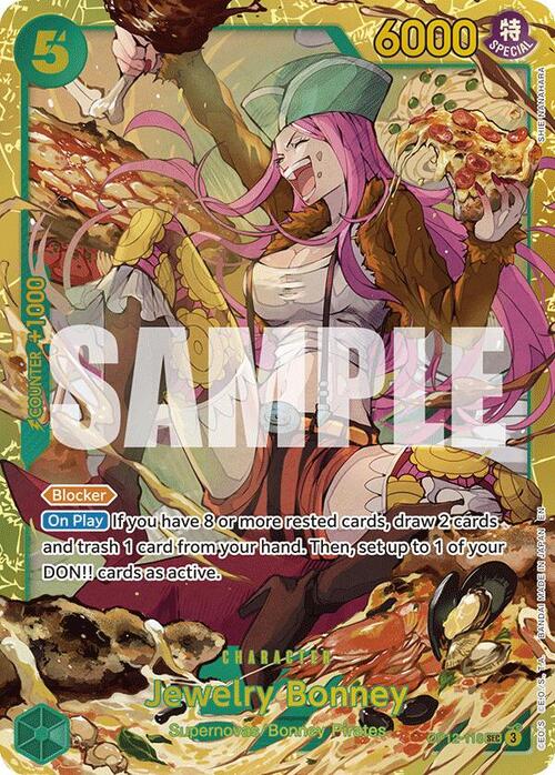 Jewelry Bonney 118 Secret Rare OP12 ENG
