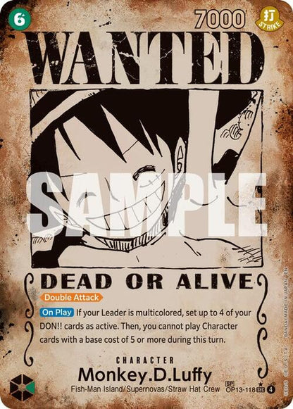 Monkey.D.Luffy Special OP13-118 ENG