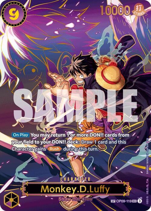 Monkey.D.Luffy OP09-119 [OP13] ENG