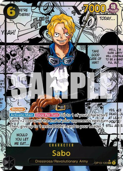 Sabo Manga OP13-120 ENG