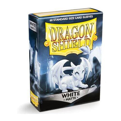 Dragon Shield - 60 Sleeves Standard Size Matte White