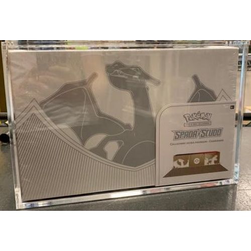 Cards Collection - Case in Plexiglass con Chiusura Magnetica per Ultra Premium Charizard