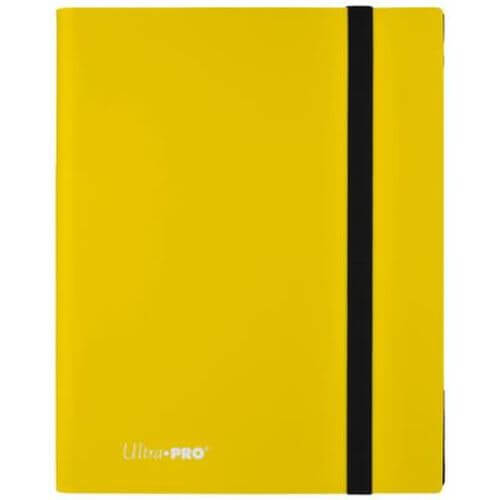 Ultra Pro Album 9 Tasche PRO-Binder Eclipse Lemon Yellow