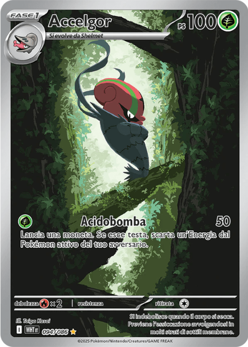 Pokémon Accelgor 094/086 Fuoco Bianco ITA
