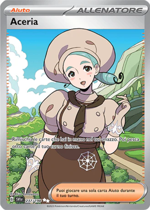 Pokémon Aceria 237/198 Scarlatto & Violetto ITA