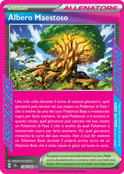 Pokémon Albero Maestoso 136/142 Corona Astrale ITA