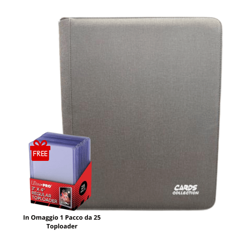 Album Toploader Zippered 9 Tasche Cards Collection