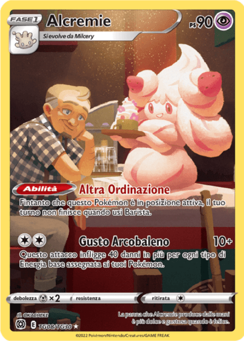 Pokémon Alcremie TG08/TG30 Astri Lucenti ITA