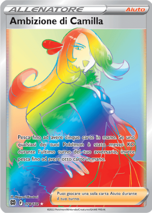 Pokémon Ambizione di Camilla 178/172 Astri Lucenti ITA