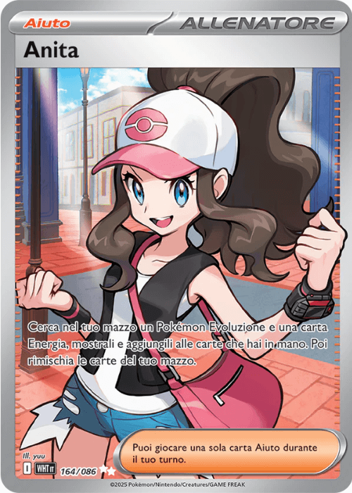 Pokémon Anita 164/086 Fuoco Bianco ITA