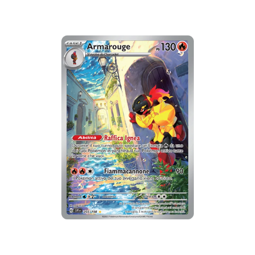 Pokémon Armarouge 203/198 Scarlatto & Violetto ITA