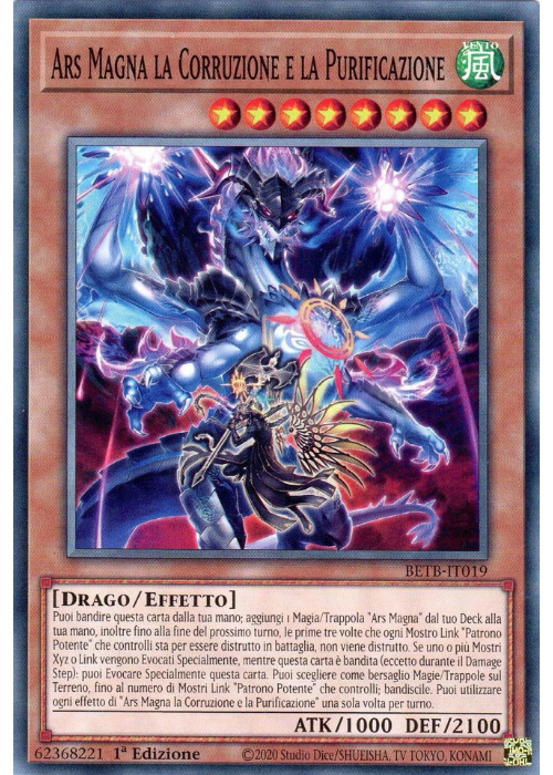 Yu-Gi-Oh! Ars Magna la Corruzione e la Purificazione BETB 019 Oltre il Coraggio ITA
