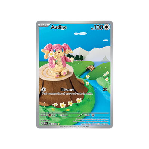 Pokémon Audino 151/086 Luce Nera ITA