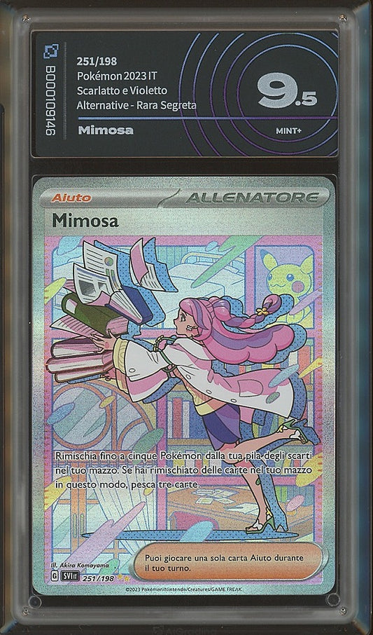Pokémon Mimosa SVI 251/198 AiGrading Voto 9,5
