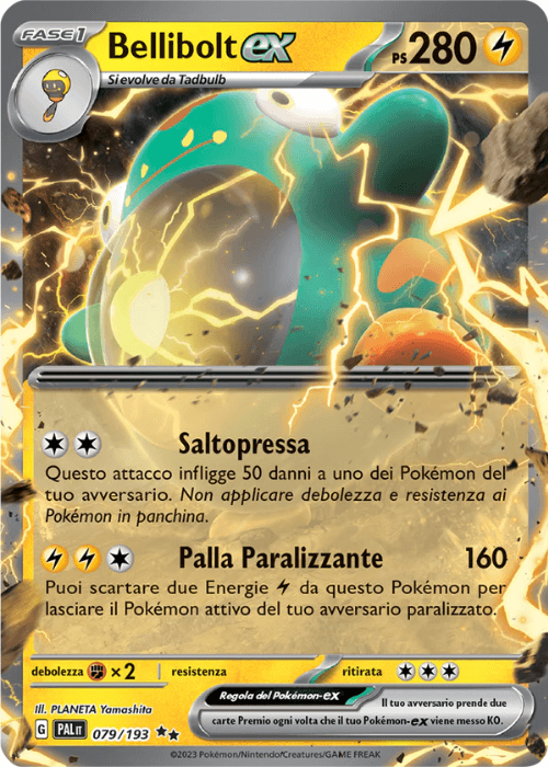 Pokémon Bellibolt ex 079/193 Evoluzioni a Paldea ITA