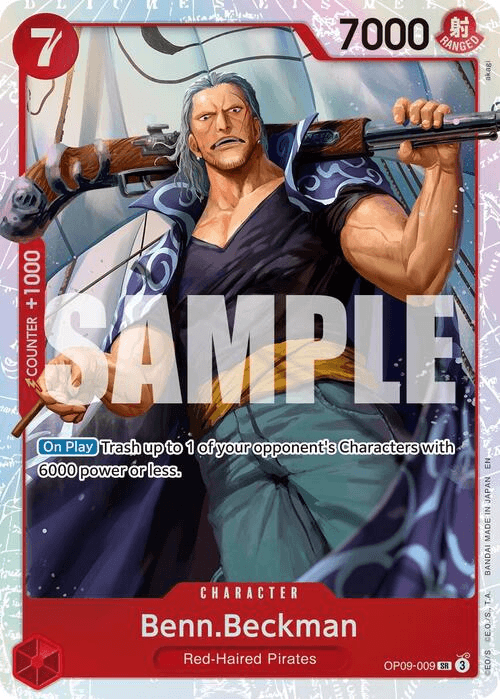 One Piece Benn.Beckman Super Rare Reprint PRB02 ENG