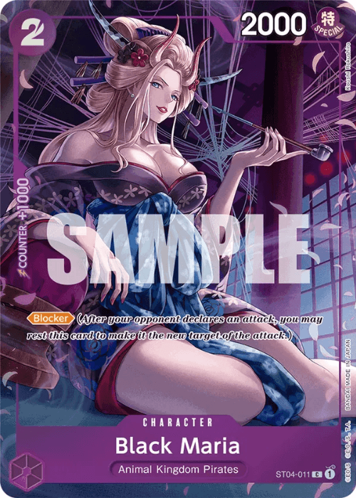 One Piece Black Maria Promo ST04-011 ENG