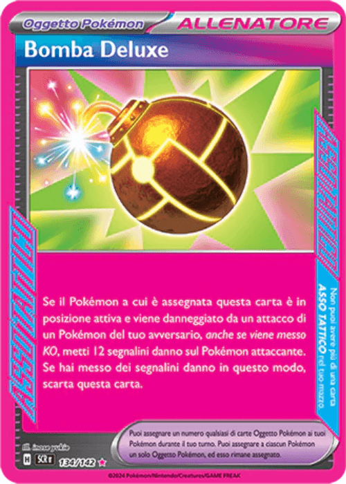Pokémon Bomba Deluxe 134/142 Corona Astrale ITA