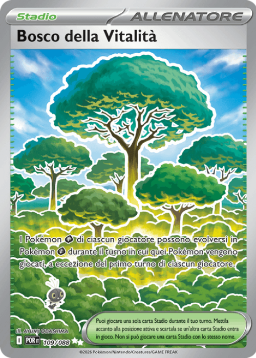 Pokémon Bosco della Vitalità 109/088 Equilibrio Perfetto ITA