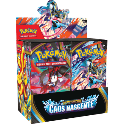 Bundle Pokémon Caos Nascente Display + Set Allenatore Fuoriclasse