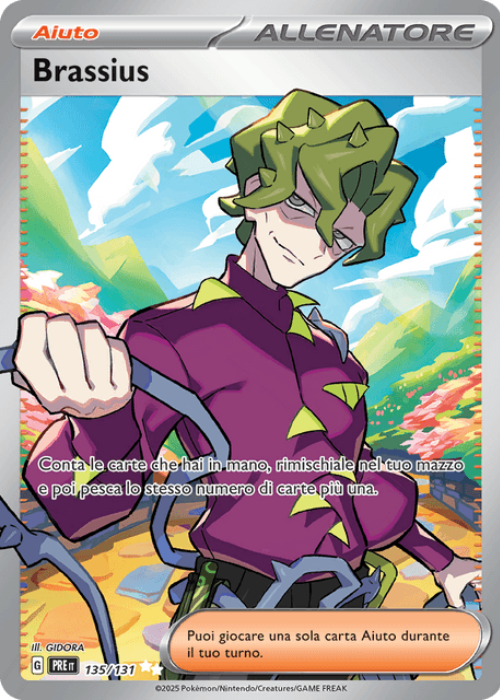 Pokémon Brassius 135/131 Evoluzioni Prismatiche ITA