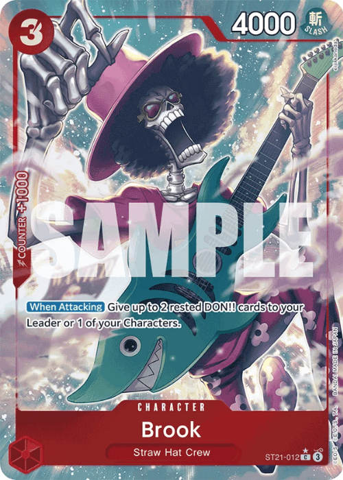 One Piece Brook Alternate Art ST21-012 ENG