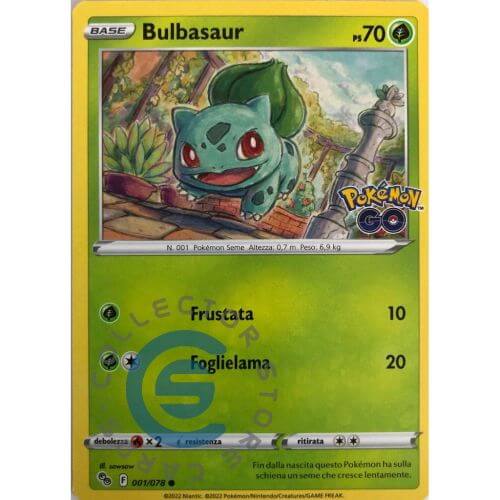 Bulbasaur 001-078 pokemon go