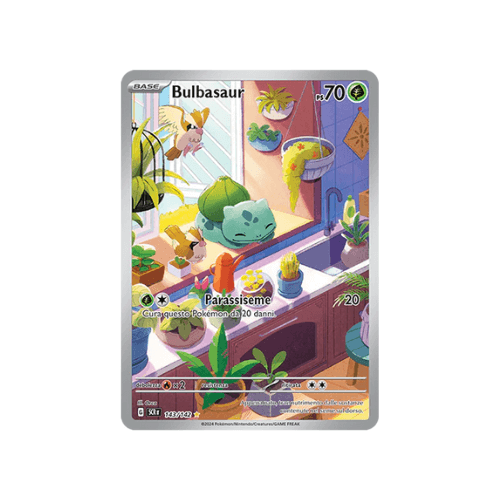 Pokémon Bulbasaur 143/142 Corona Astrale ITA