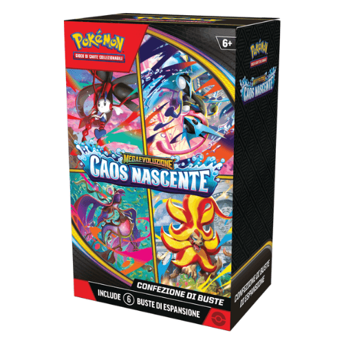 Pokemon Caos Nascente Bundle 6 buste ITA