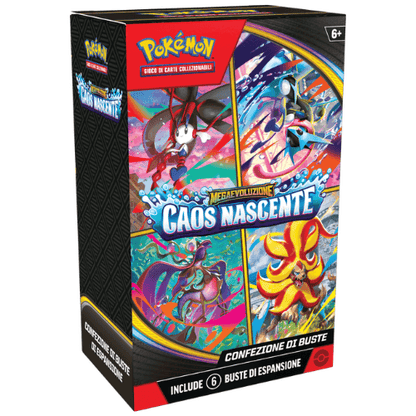 Pokemon Caos Nascente Bundle 6 buste ITA