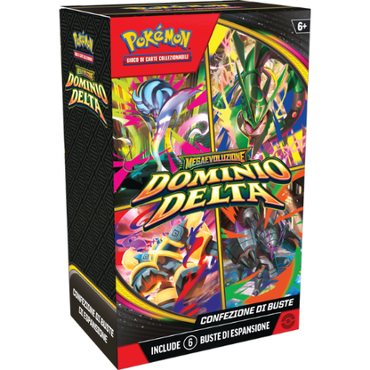 Pokémon Megaevoluzione Dominio Delta Bundle 6 Buste ITA