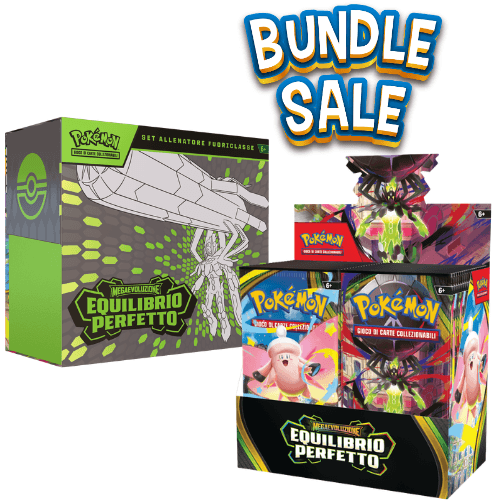 Pokémon Bundle Equilibrio Perfetto Box 36 Buste + Set Allenatore Fuoriclasse ITA