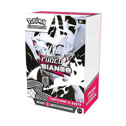 Pokemon Bundle 6 Buste Fuoco Bianco ITA