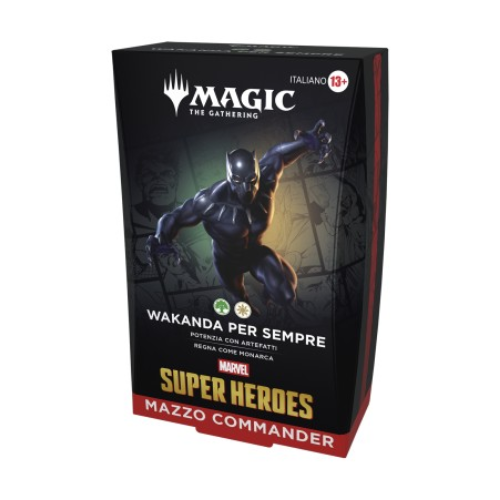 MTG Marvel Super Heroes Commander Deck Display Bundle 5 Decks ITA