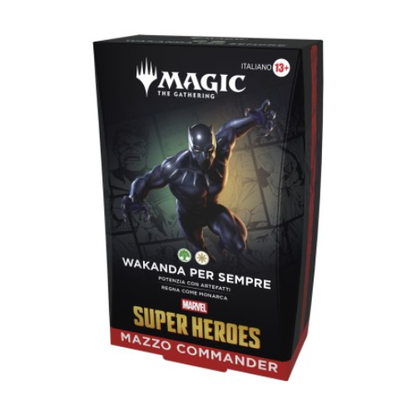 MTG Marvel Super Heroes Commander Deck Display Bundle 5 Decks ITA