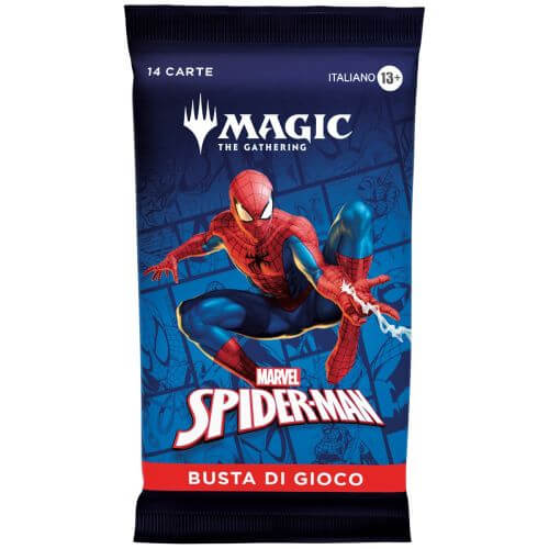 MTG Marvel's Spider-Man Play Booster Display da 30 Buste ITA