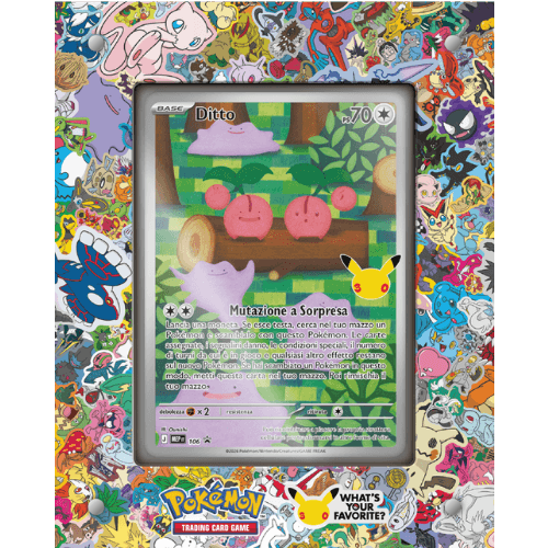 Pokémon 30° Anniversario Collezione Premium Ditto ITA