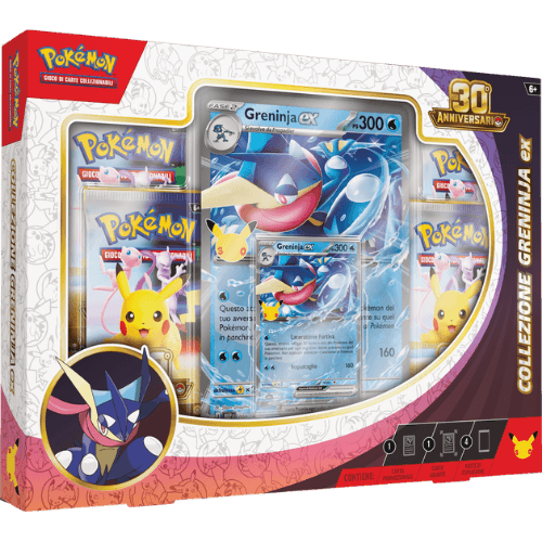 Pokémon 30° Anniversario Collezione Greninja ex ITA