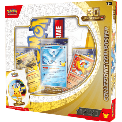 Pokémon 30° Anniversario Collezione con Poster ITA