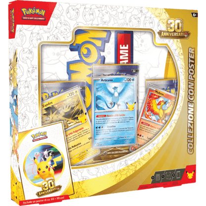 Pokémon 30° Anniversario Collezione con Poster ITA