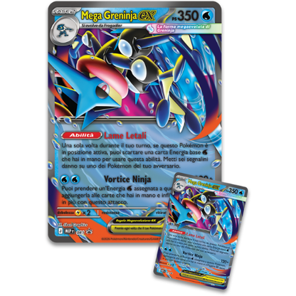 Pokémon Collezione Premium Mega Greninja ex ITA