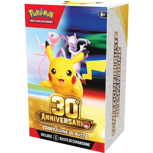 Pokémon 30° Anniversario Bundle 6 Buste ITA
