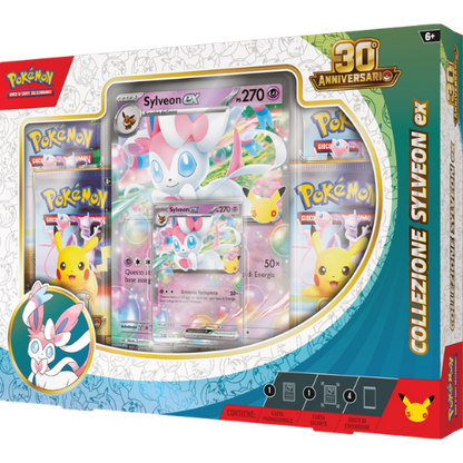 Pokémon 30° Anniversario Collezione Sylveon ex ITA